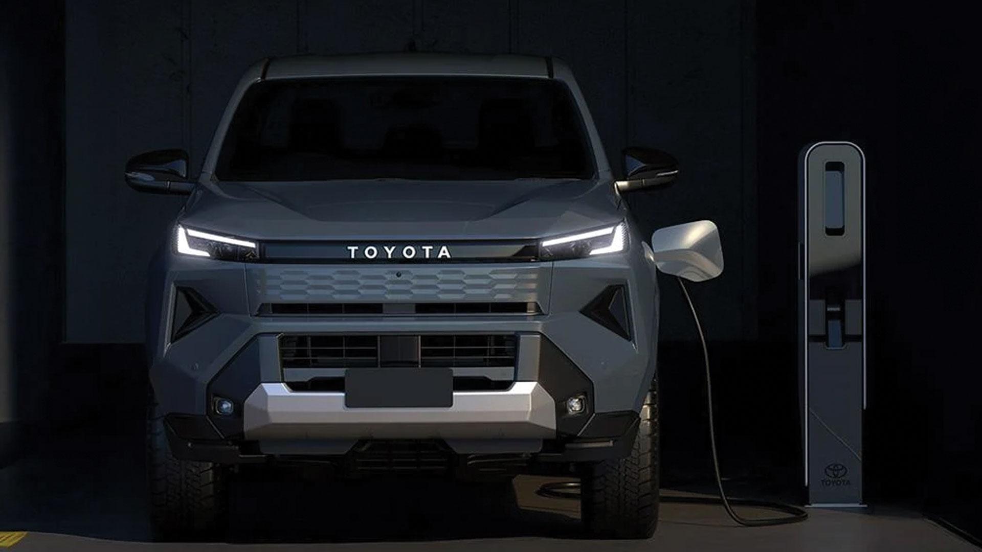 ក្រុមហ៊ុន Toyota បញ្ចេញរថយន្ត Toyota HiLux EV 2026 អាចបើកបរបានចម្ងាយ 240 គីឡូម៉ែត្រ