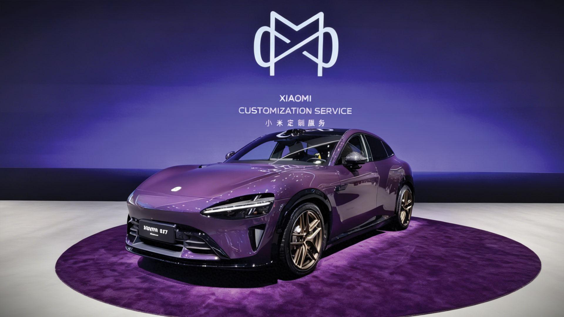 ក្រុមហ៊ុន Xiaomi សម្ពោធ YU7 Max custom edition ពណ៌ Crystal Purple និង HAD upgrades