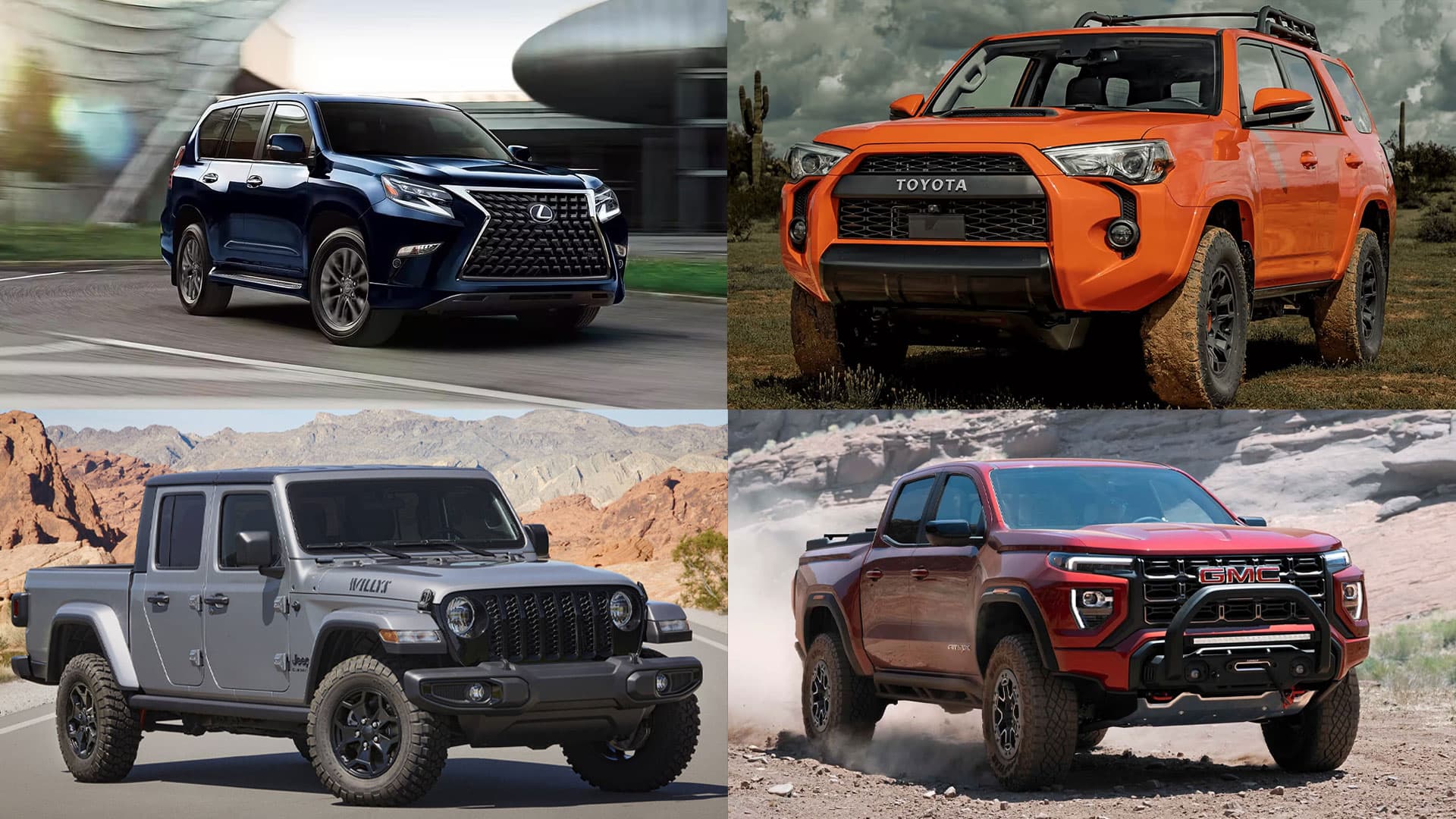 រថយន្ត Truck និង SUV មួយទឹកសម្រាប់ Off-Road ល្អបំផុតហើយមានតម្លៃធូរថ្លៃទៀត