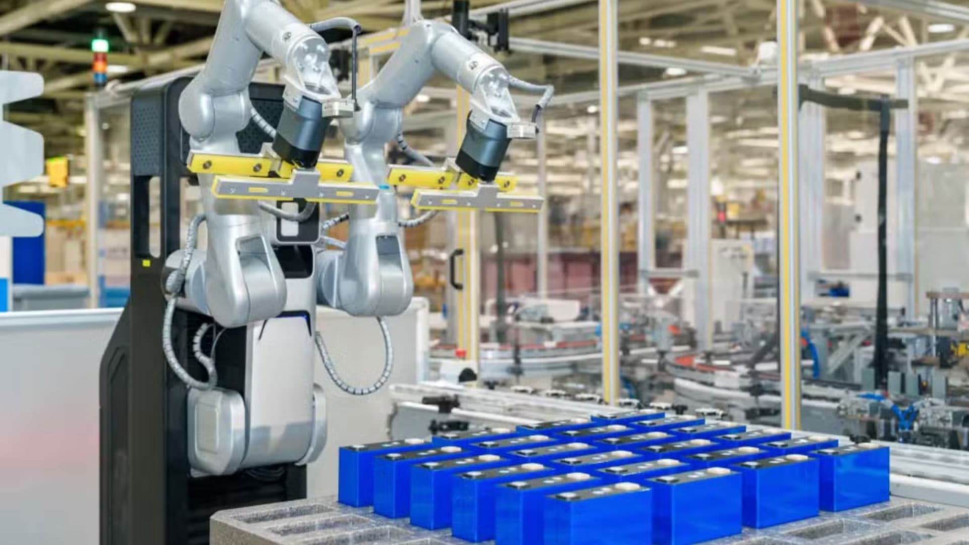 ក្រុមហ៊ុន SAIC-GM ដាក់រ៉ូបូតWheeled Humanoid ក្នុងខ្សែសង្វាក់ដំឡើងអាគុយរបស់រថយន្ត Buick