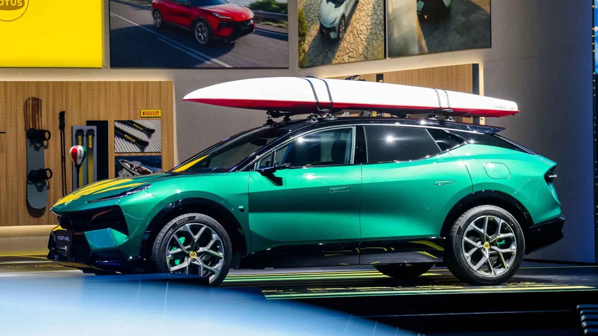 រថយន្ត SUV ប្រភេទ Plug-in Hybrid ម៉ូដែល Lotus Eletre X ដាក់សម្ពោធ នៅប្រទេសចិន ក្នុងតម្លៃ 73,500 ដុល្លារ