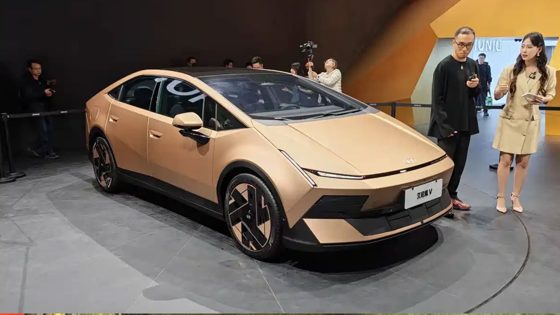 ក្រុមហ៊ុន Beijing Hyundai បង្ហាញរូបរាងរថយន្ត Ioniq V ស៊េរីថ្មីក្នុងពិព័រណ៍រថយន្តក្រុងប៉េកាំងឆ្នាំ 2026